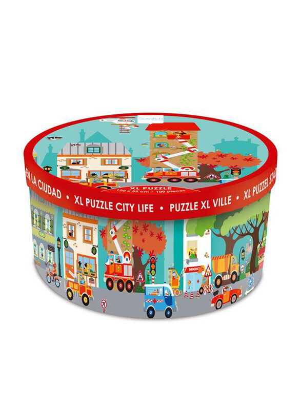 

Scratch Europe 100-Piece Set City Puzzle