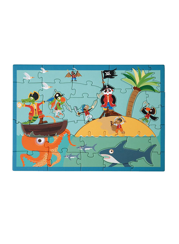 Scratch Europe 36-Piece 3D Pirate Puzzle Set, Age 3+