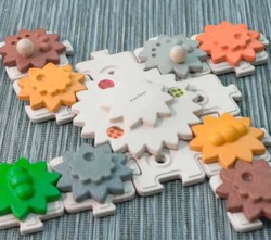 Plantoys 22-Piece Set Gear & Puzzle