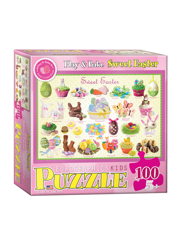 

EuroGraphics 100-Piece Set Sweet Easter - Kids Sweets Puzzle