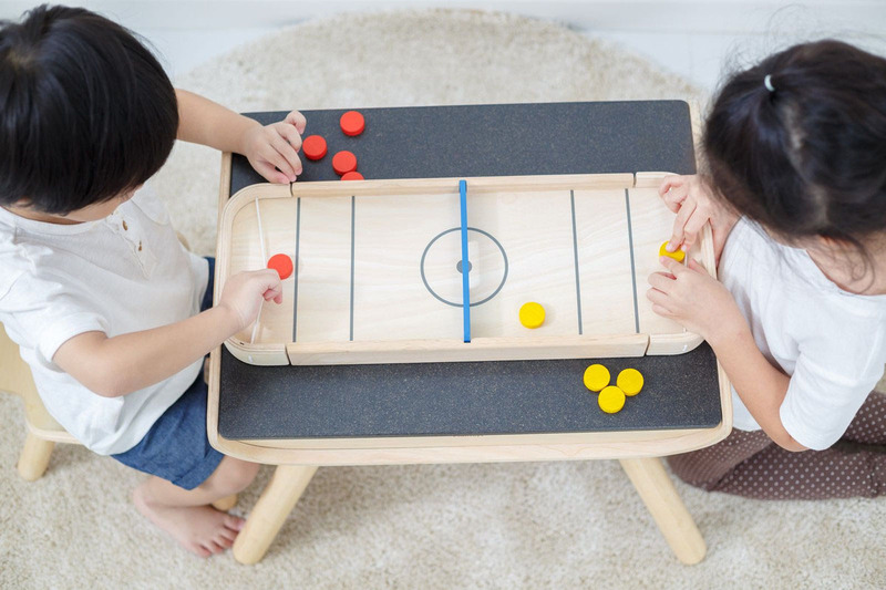 Plantoys 2-In-1 Two-Sided Shuffleboard Game