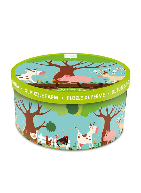 

Scratch Europe 36-Piece Set Farm Puzzle