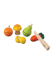 Plantoys Fruit & Vegetable Play Set, 6 Pieces, Ages 18+ Months