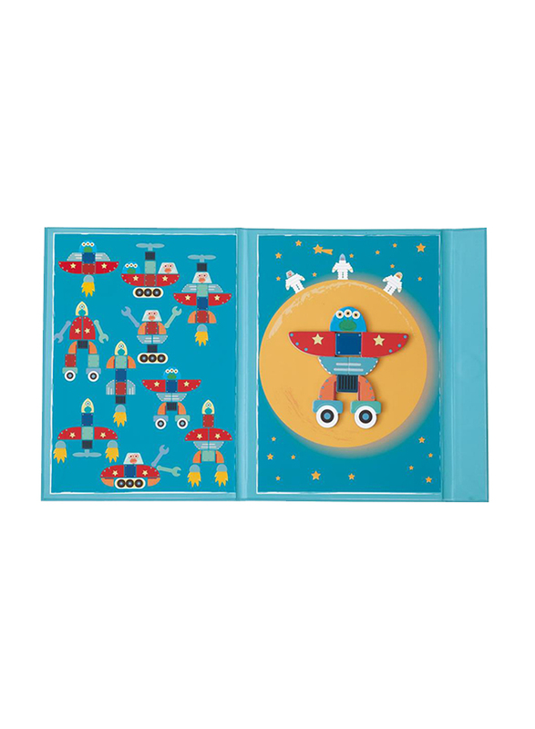 Scratch Europe Space Adventure Magnetic Mix & Match, Age 4+