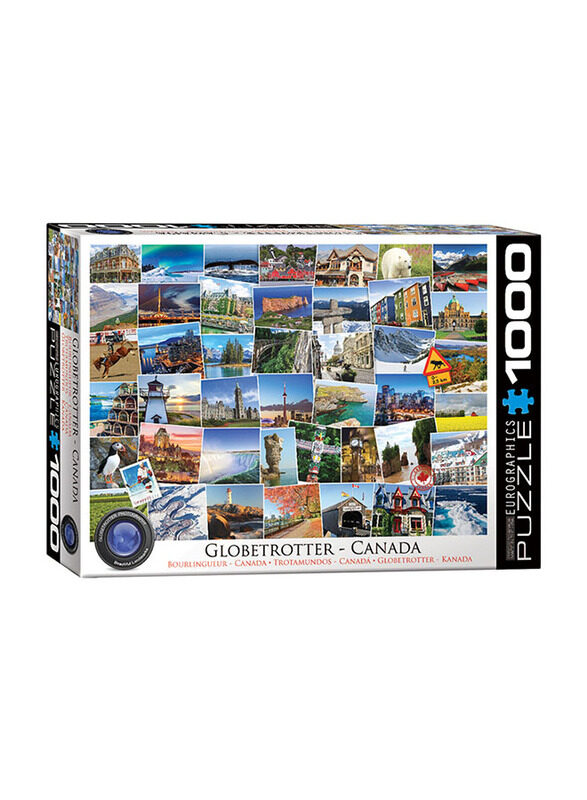 

EuroGraphics 1000-Piece Set Globetrotter Canada Puzzle