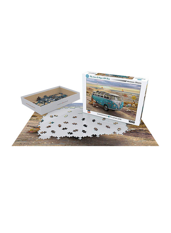 Eurographics 1000-Piece The Love & Hope VW Bus Puzzle