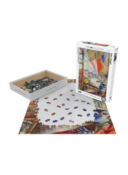 EuroGraphics 1000-Piece Set Paris through the Window (Detail) Puzzle