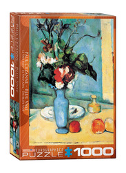 EuroGraphics 1000-Piece Set Blue Vase By Paul Cezanne Puzzle