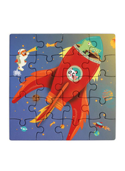 Scratch Europe 2 x 20-Piece Set Space Magnetic Book To Go Puzzle