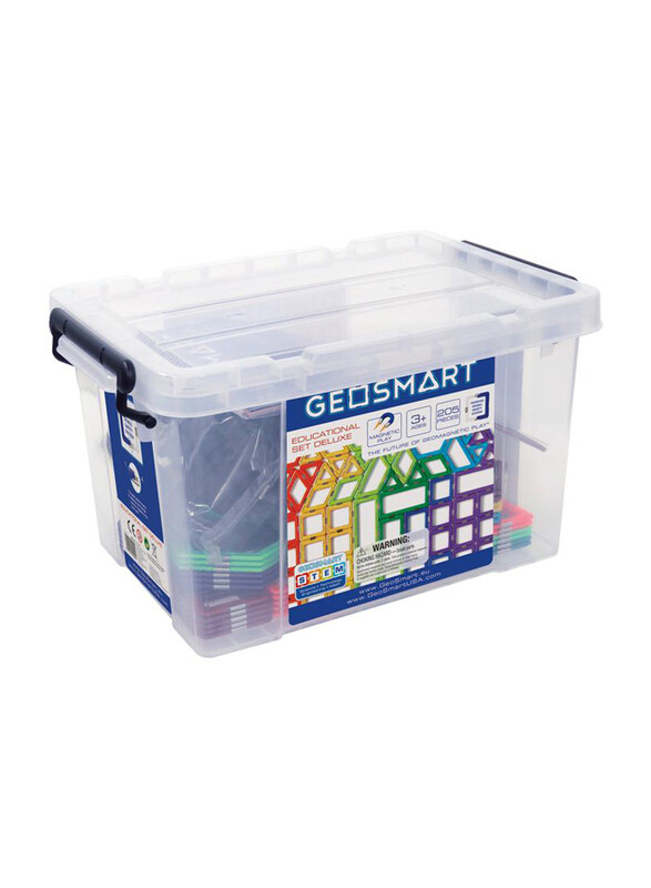 

Geosmart Educational Deluxe Set, 205 Pieces, Ages 3+