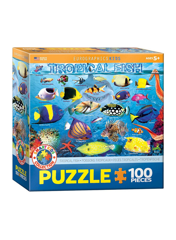 

EuroGraphics 100-Piece Set Tropical Fish Puzzle