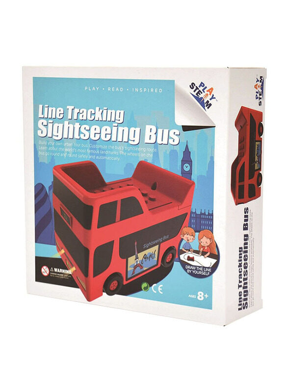

Playsteam Line Tracking Sightseeing Bus, Ages 8+