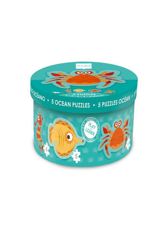 

Scratch Europe 5-Piece Set Ocean Starter Puzzle