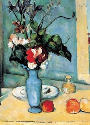 EuroGraphics 1000-Piece Set Blue Vase By Paul Cezanne Puzzle