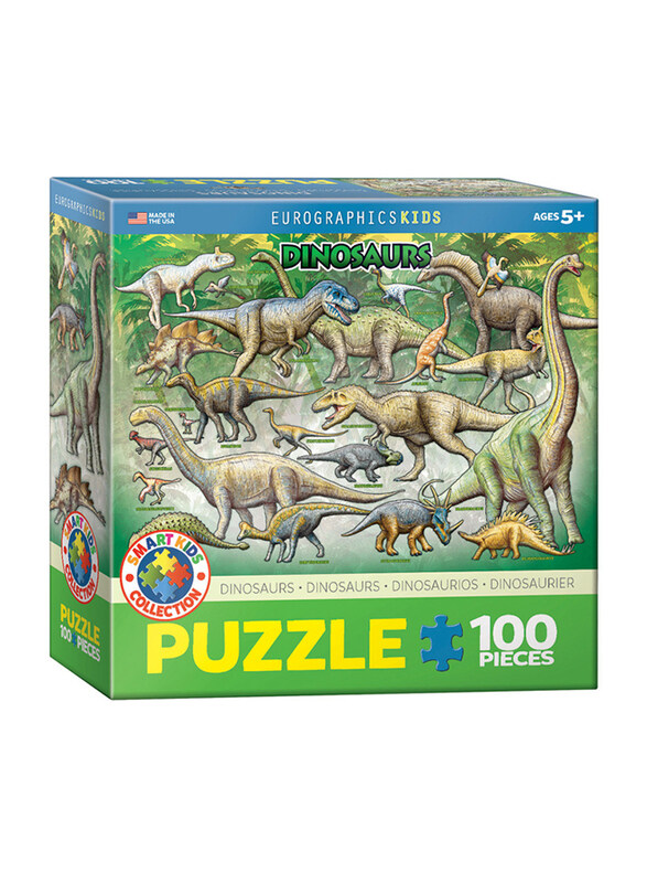 

EuroGraphics 100-Piece Set Dinosaurs Puzzle