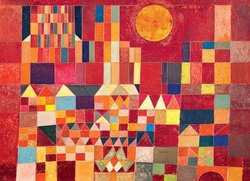 Eurographics 1000-Piece Castle and Sun by Paul Klee Puzzle