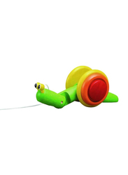 Plan Toys Pull-Along Snail, Ages 1+, Multicolour