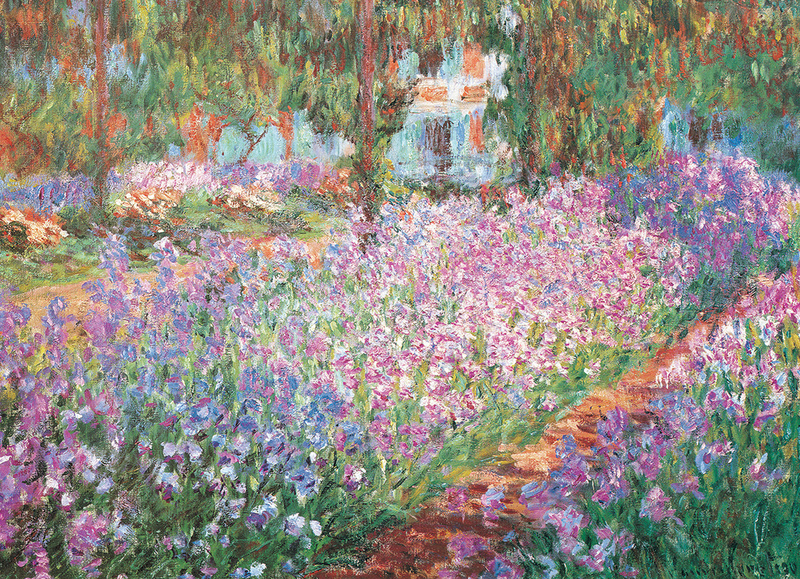 EuroGraphics 100-Piece Set Monet's Garden By Claude Monet Puzzle