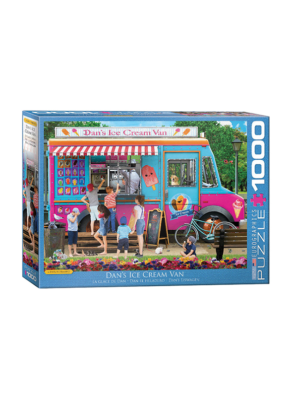 Eurographics 1000-Piece Dans Ice Cream Van Puzzle