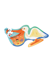 Scratch Europe 24-Piece Set Pelican Contour Puzzle