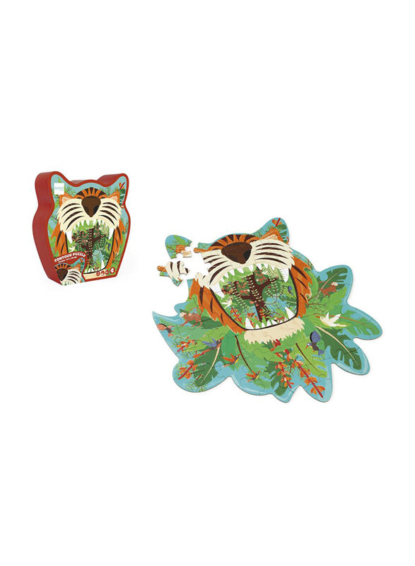 

Scratch Europe 58-Piece Set Tiger Contour Puzzle