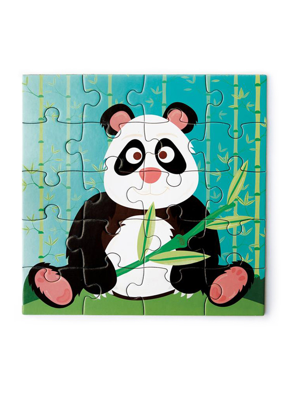 Scratch Europe 2 x 20-Piece Set Panda Book To Go Magnetic Puzzle