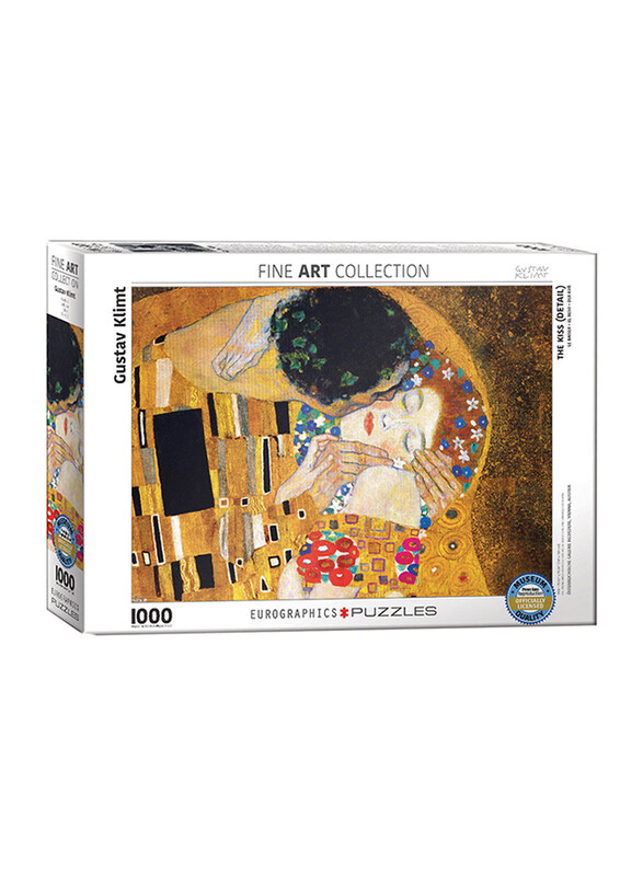 

EuroGraphics 1000-Piece Set The Kiss (Detail) By Gustav Klimt’S - Puzzle