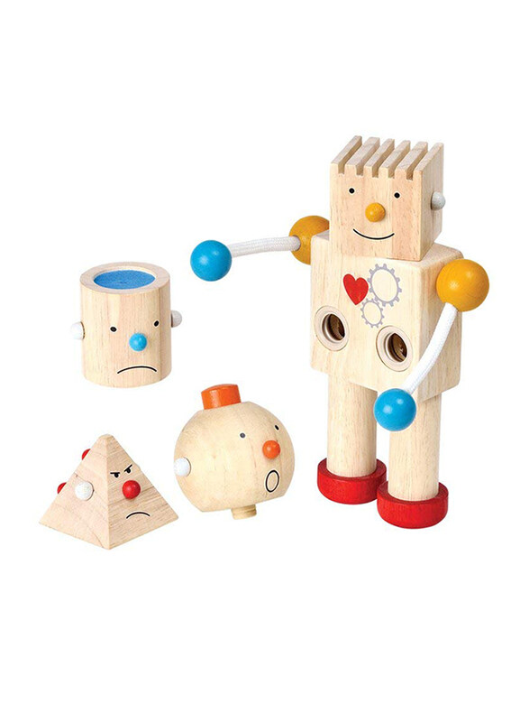 

Plan Toys Build -A-Robot, Ages 3+, Multicolour