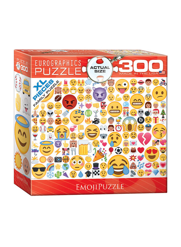 

EuroGraphics 300-Piece Set What's Your Mood - Emoji Puzzle