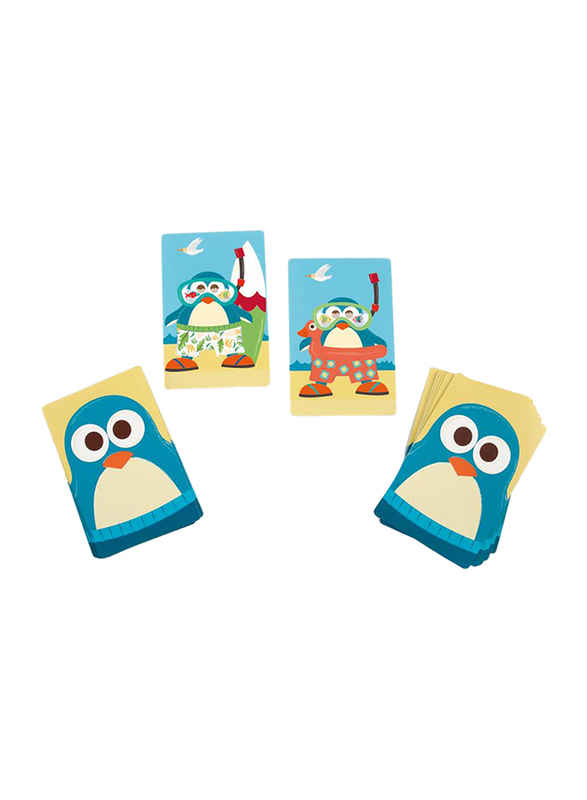 Scratch Europe Penguin Match in Contour Box, Age 5+