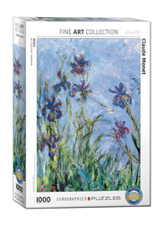 Eurographics 1000-Piece Irises by Claude Monet Puzzle