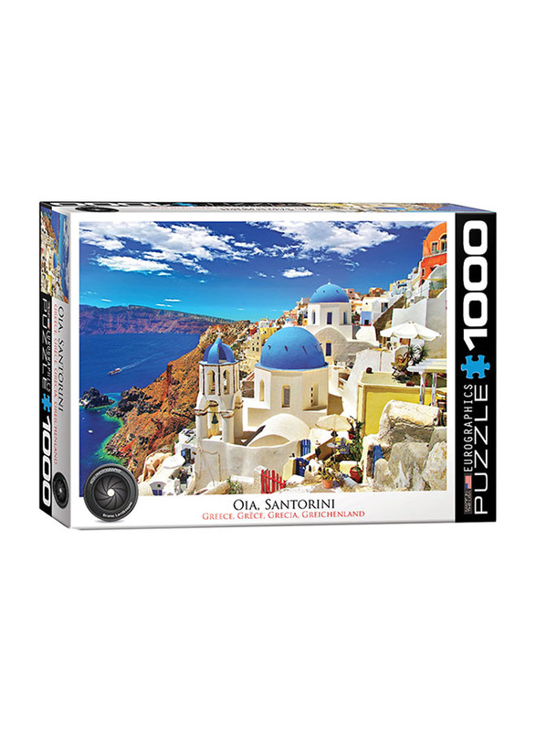 EuroGraphics 1000-Piece Set Oia, Santorini Greece Puzzle