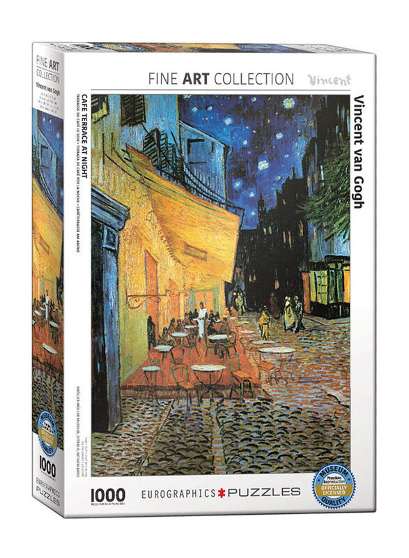 

Eurographics 1000-Piece Cafe Terrace at Night by Vincent Van Gogh Puzzle