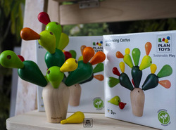 Plan Toys Balancing Cactus, Ages 3+, Multicolour