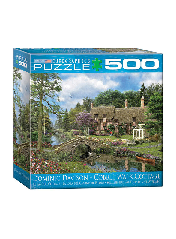 

EuroGraphics 500-Piece Set Cobble Walk Cottage Puzzle