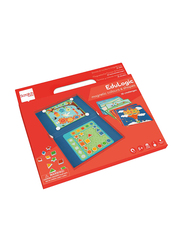 Scratch Europe Magnetic Colours & Shapes with 20 Challenges Board Game, Age 5+