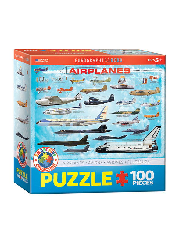 

EuroGraphics 100-Piece Set Airplanes Puzzle
