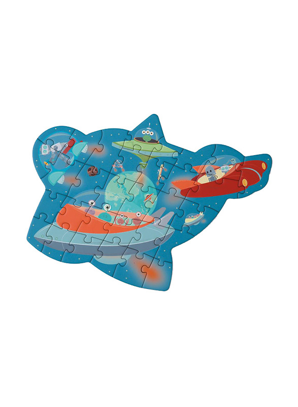 Scratch Europe 31-Piece Space Contour Puzzle Set, Age 3+