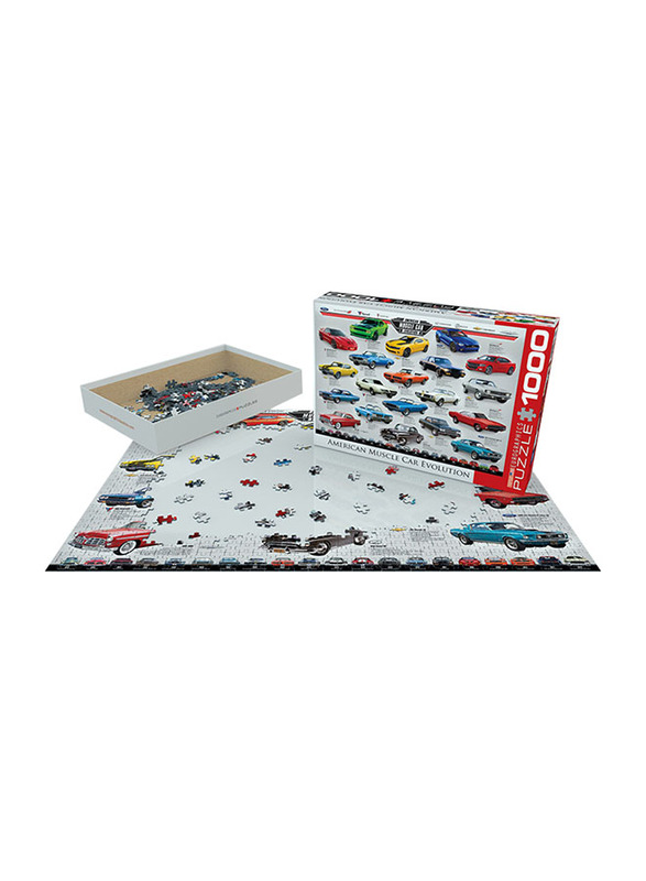 Eurographics 1000-Piece American Muscle Car Evolution Puzzle