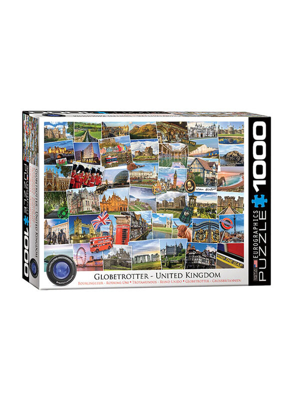 

EuroGraphics 1000-Piece Set Globetrotter United Kingdom Puzzle