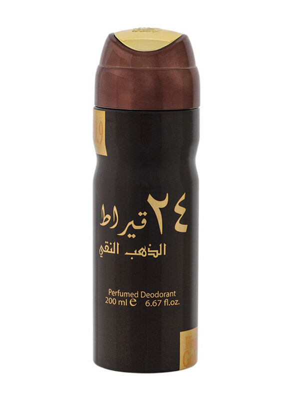 

Lattafa 24 Carat Gold Deodorant Set Unisex, 200ml, 3 Pieces