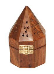 Pyramid Incense Censer, Brown