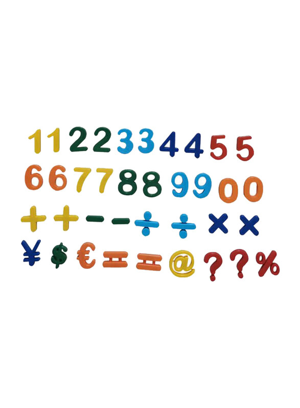 

Generic Kid's Learning Magnetic Numbers & Math Sign, Multicolour