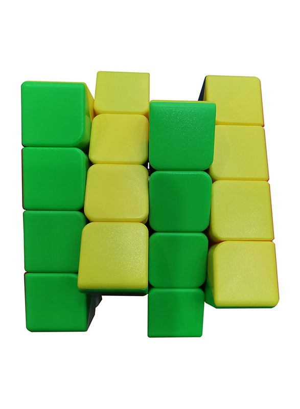 Speed 4 x 4 Cube Stickerless Puzzle Toy, Multicolour, Ages 6+