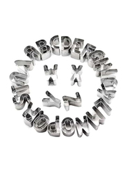 Liying 26-Piece Alphabet Cutter Set, Silver