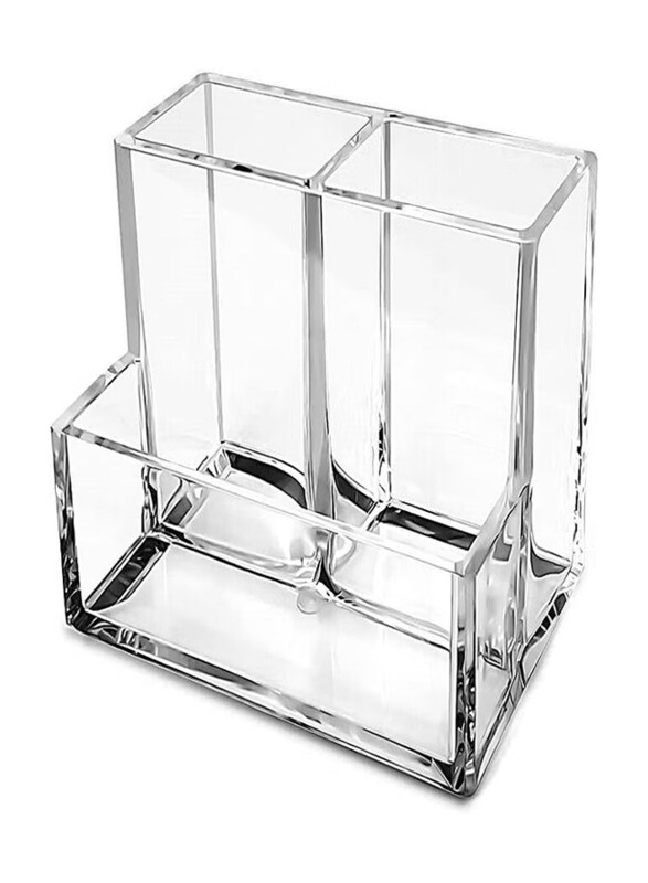 

Generic Acrylic Makeup Brush Storage Organizer, Clear