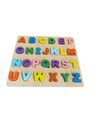 Alphabet ABC Upper Case Letter Wood Montessori, Ages 3+