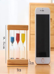 1-3-5 Minute Hourglass Unique Hour Glass Sand Timer, Multicolour