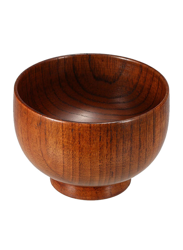 

Anself Wooden Shaving Bowl, Brown