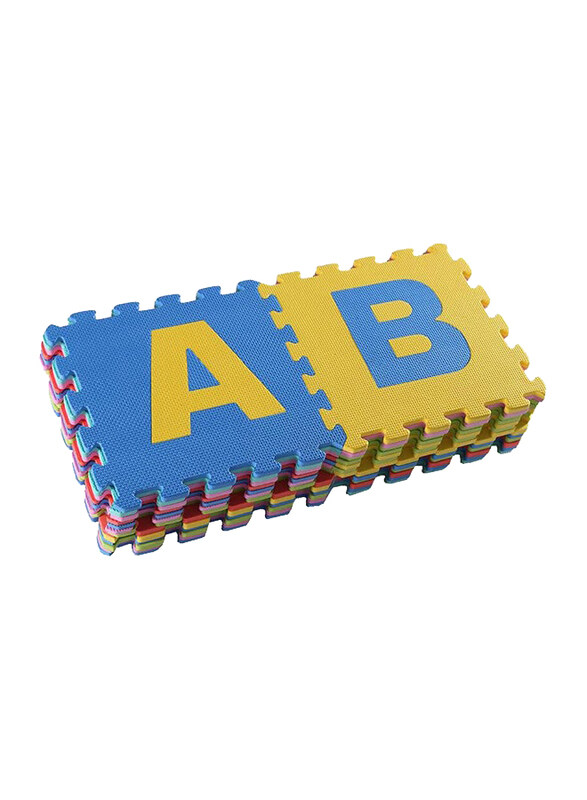 

RbwToy Alphabet Printed Puzzles Foam Mat Set, Multicolour